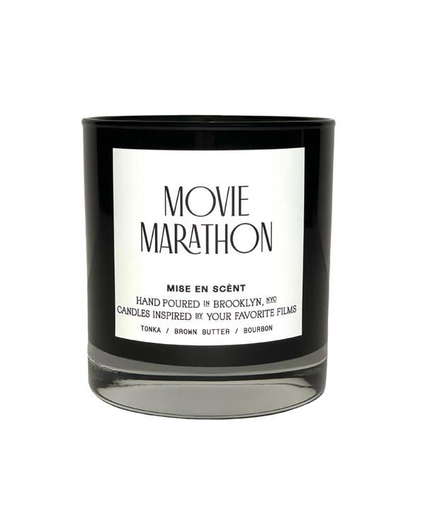 Movie Marathon Candle