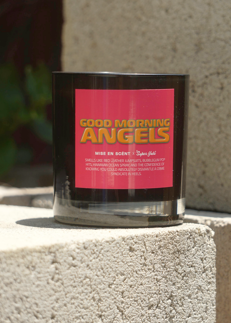 Good Morning, Angels! Candle