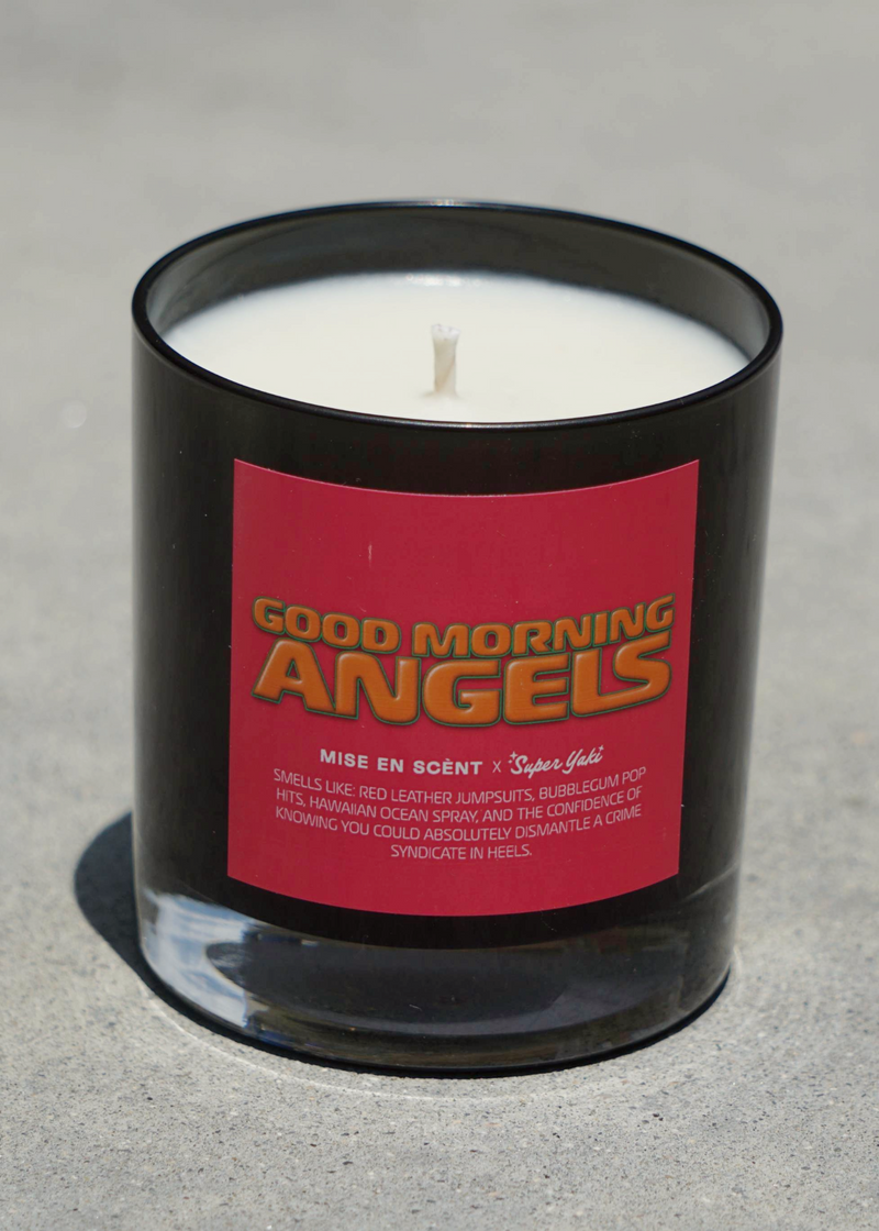 Good Morning, Angels! Candle